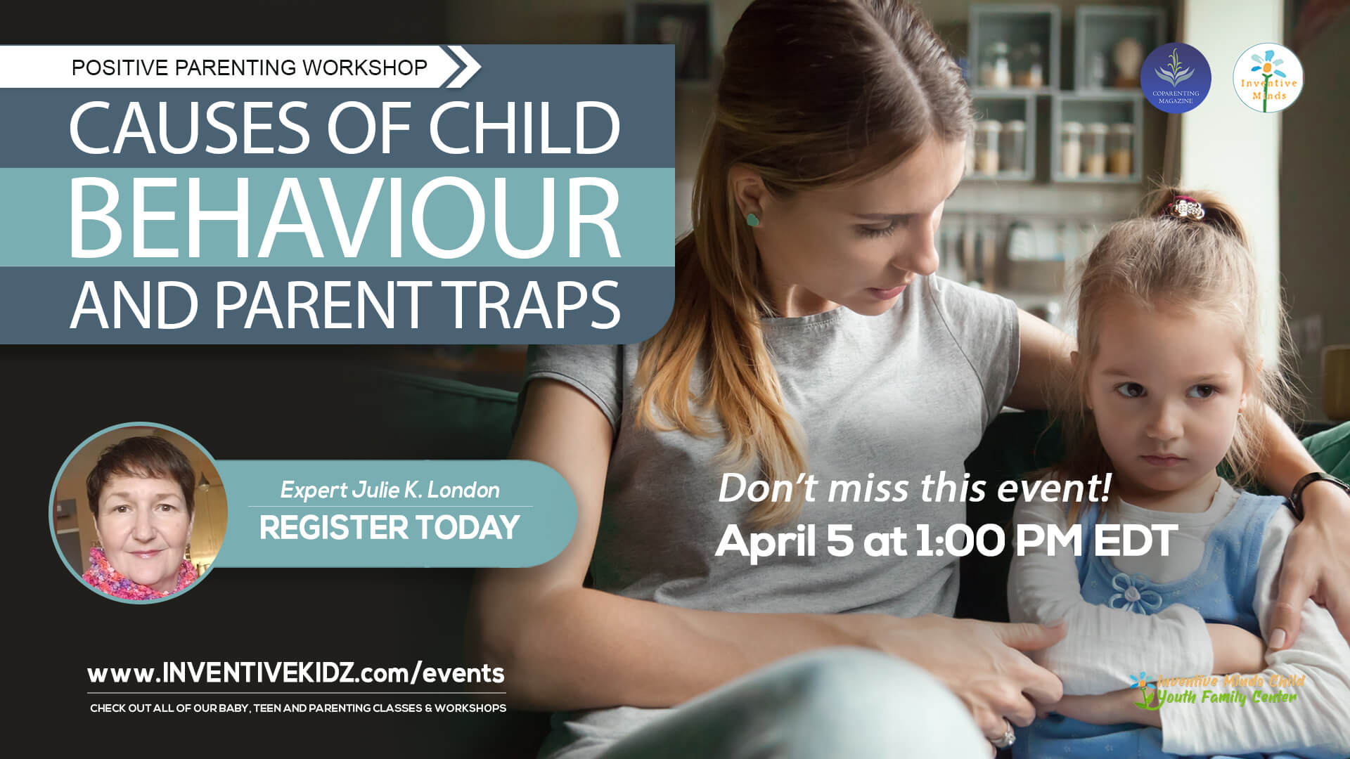 Triple P - Causes of Child Behaviour and Parent Traps | Inventive Minds Kidz Academy Event Featured Image